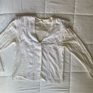 Victoriana Vintage 1970s Gunne Sax Blouse